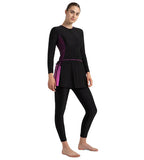 Speedo Af 2Pc Full Body Suit Swimming Costume (Female)
