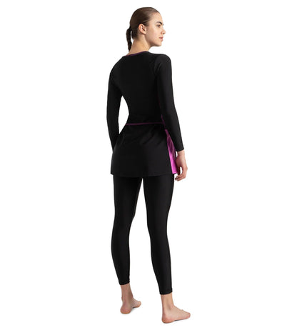Speedo Af 2Pc Full Body Suit Swimming Costume (Female)