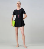 Speedo Endurance 10 Short Sleeve Closedback Female Swimwear