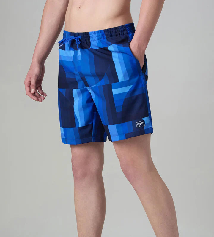 Speedo AM Essential Printed Water Short Male Swimming Costume