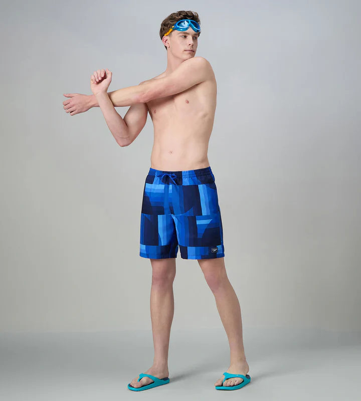 Speedo AM Essential Printed Water Short Male Swimming Costume