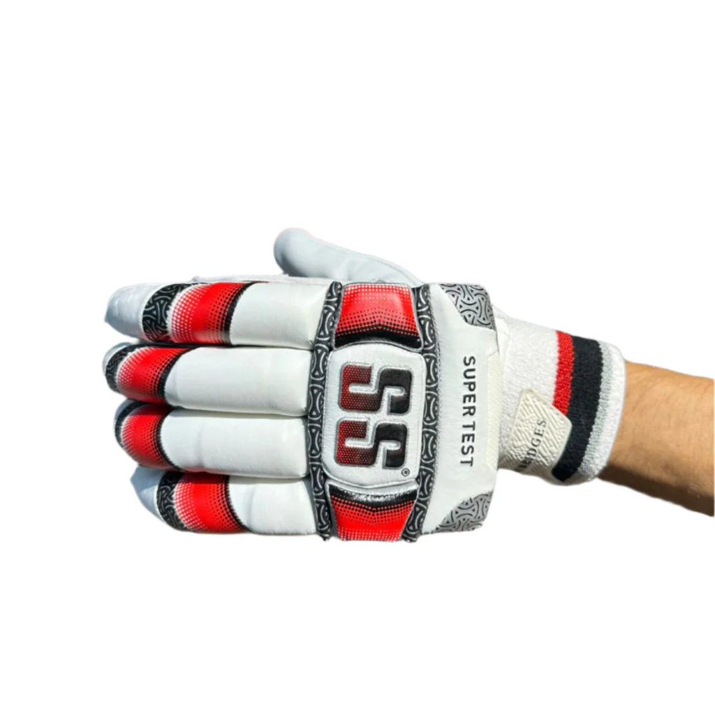 SS Super Test Ravindra Jadeja Cricket Batting Gloves