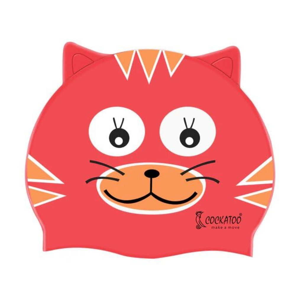 Cockatoo Child Cat Swimming Cap