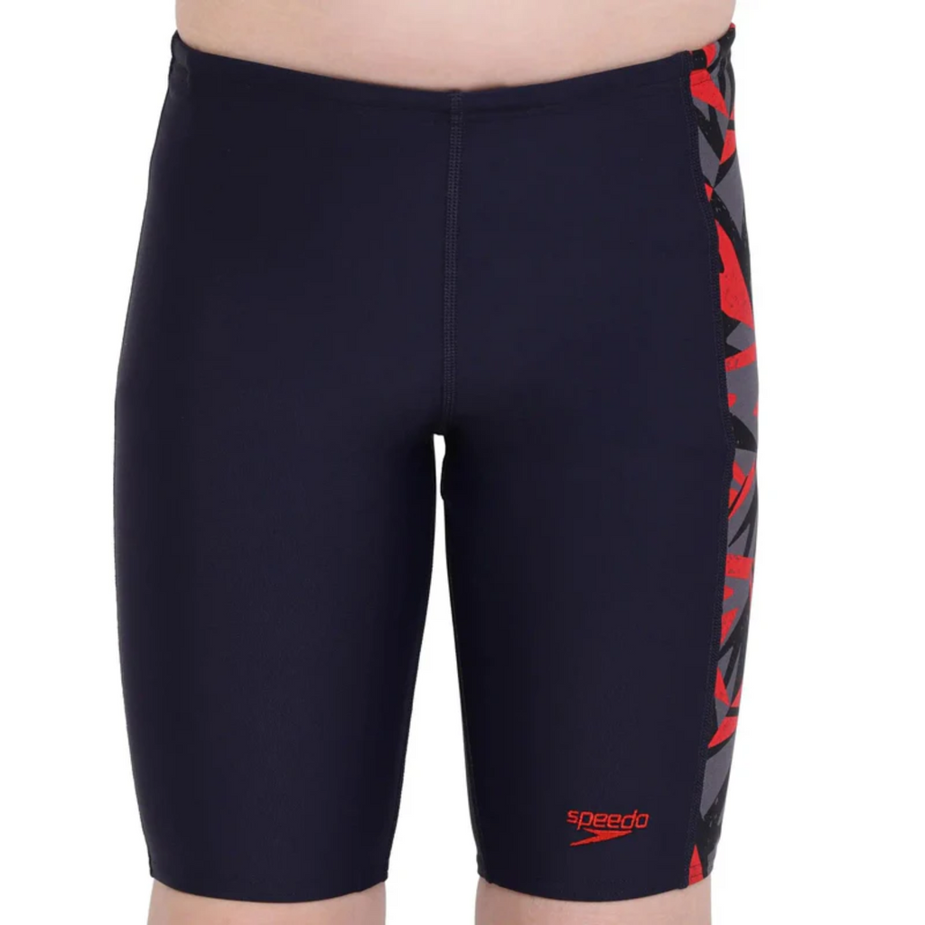 Speedo JM Hyp Boom Pnl Jammer Boys Swiming Costume