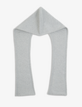 Hood Shawl Grey