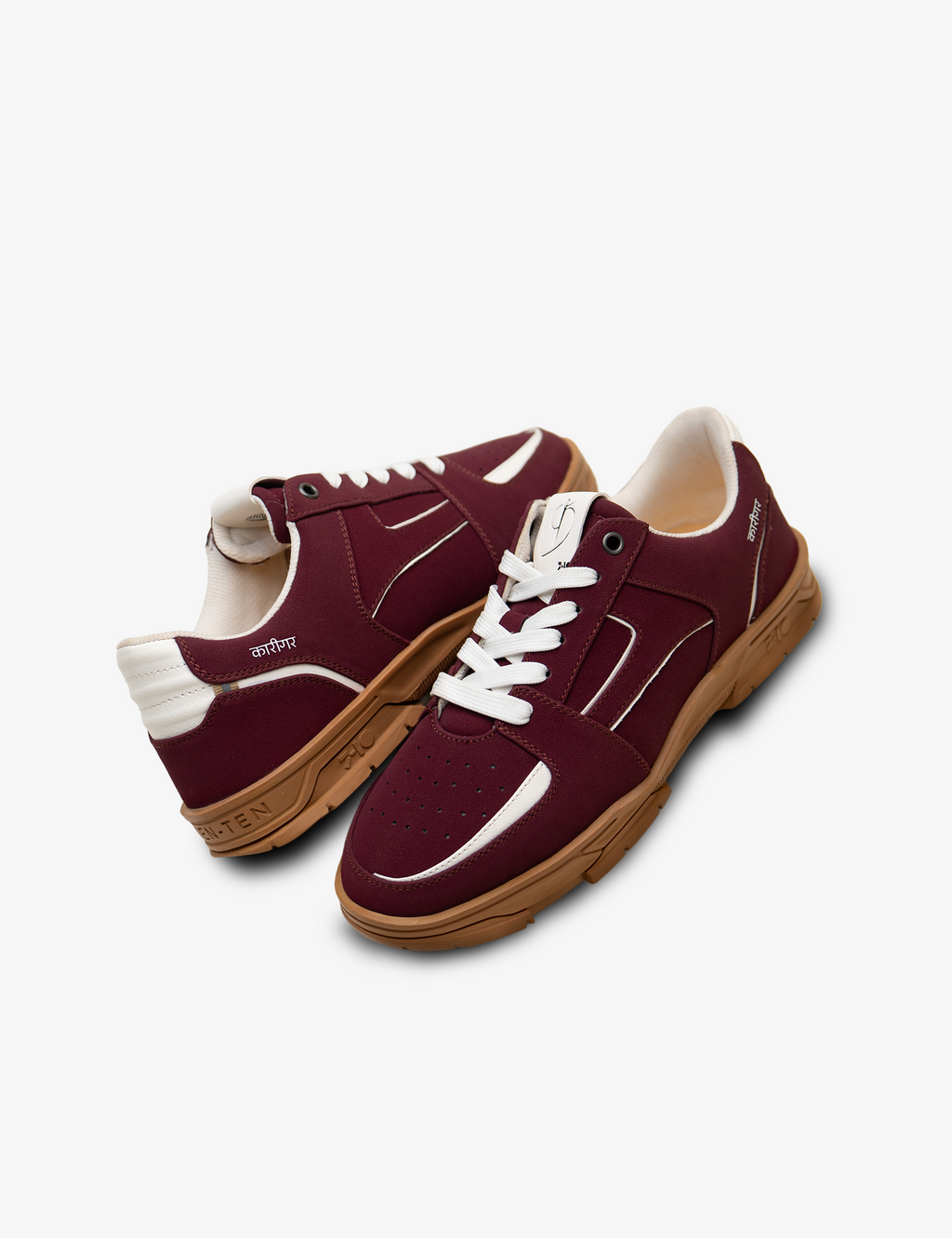 775 Wine Low-Top Sneakers - The Grand Sale
