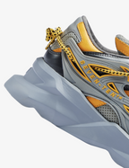 742 Canary Yellow Low-Top Chunky Sneakers