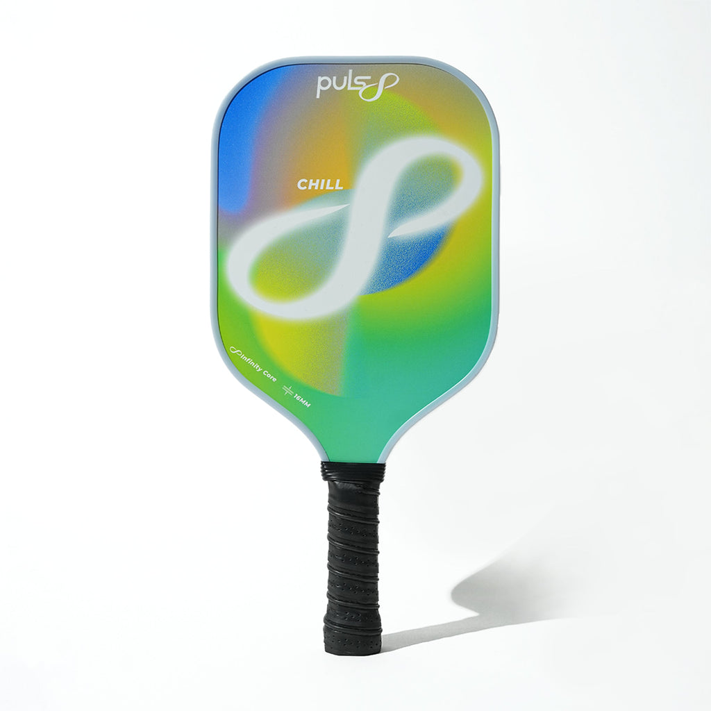 Puls8 LED Chill Pickleball Paddle + Puls8 LED Pickleball Balls (2 Paddles + 3 Pickleball Balls)