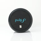 Puls8 Round Rubber Coated Dumbbell (SINGLE DUBMELL)