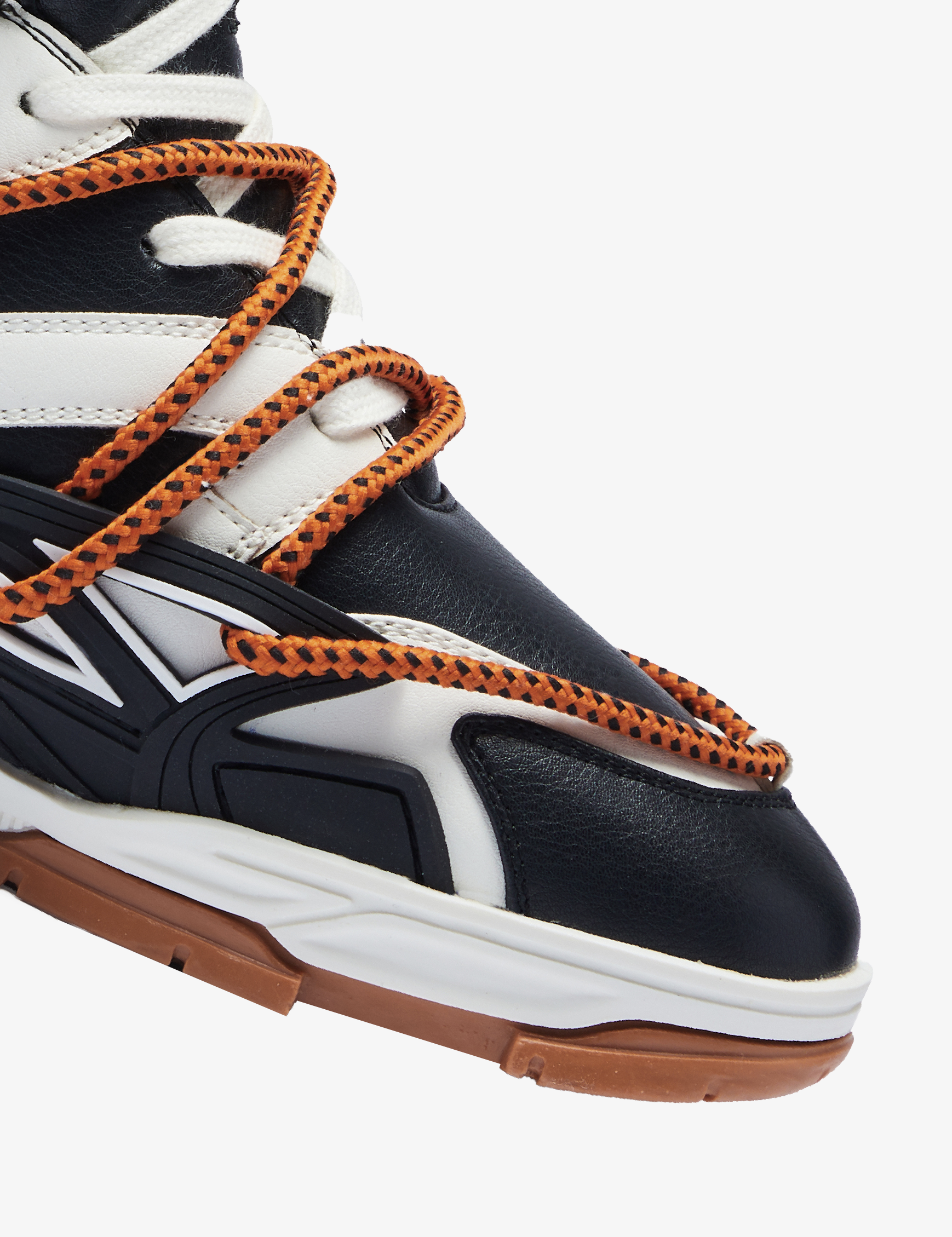 739 Orange Puffin High-Top Sneakers - The Grand Sale