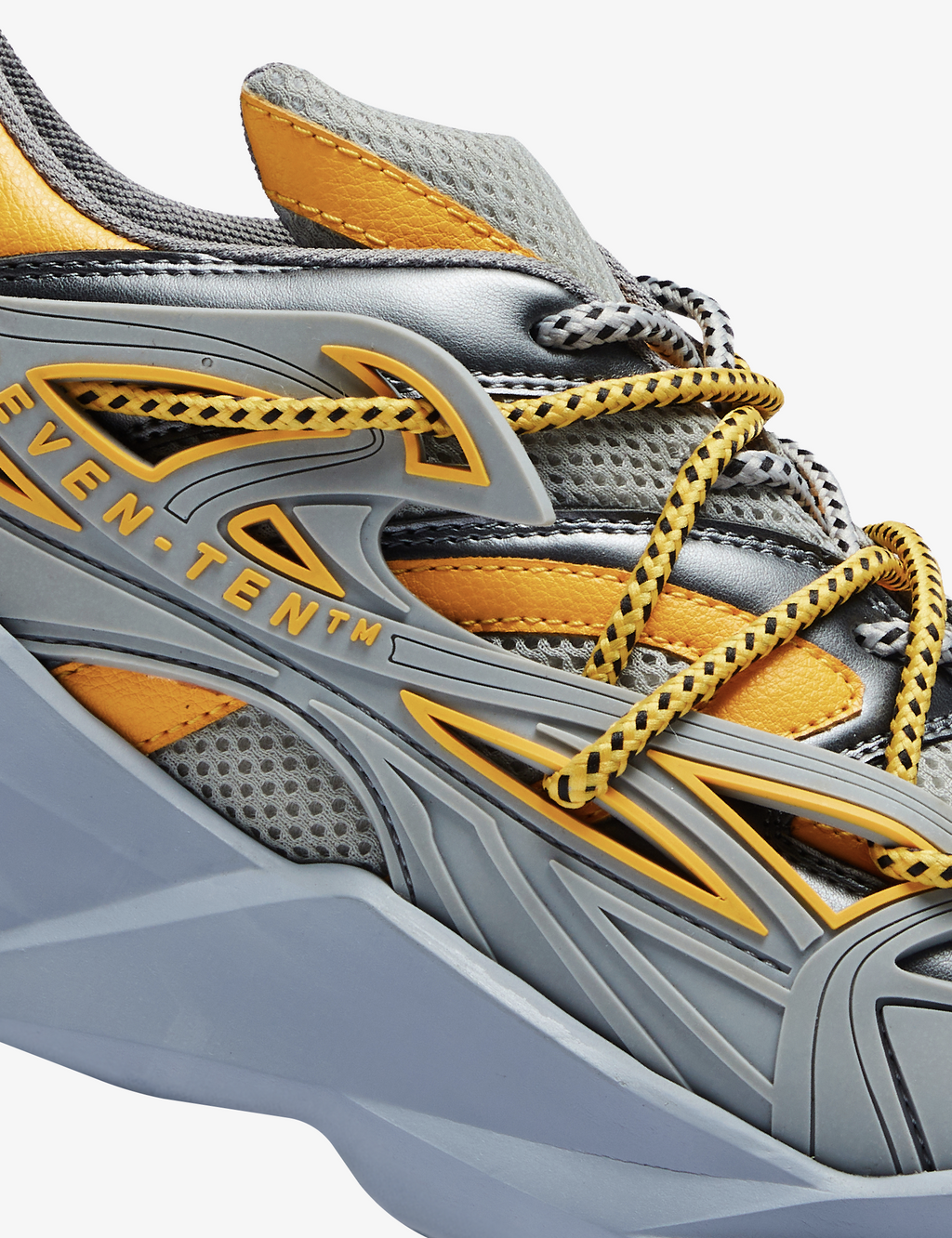 742 Canary Yellow Low-Top Chunky Sneakers