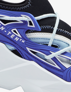 743 Hydra Blue & White Chunky Sneakers