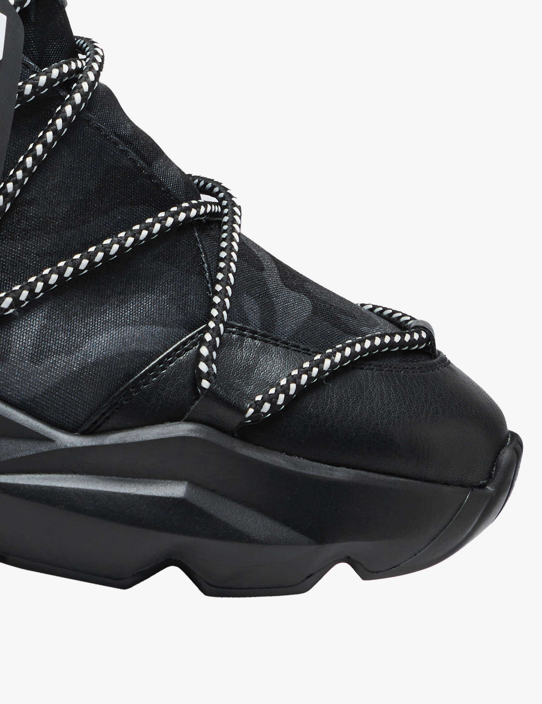 746 Ambush Black Chunky High-Top Sneakers