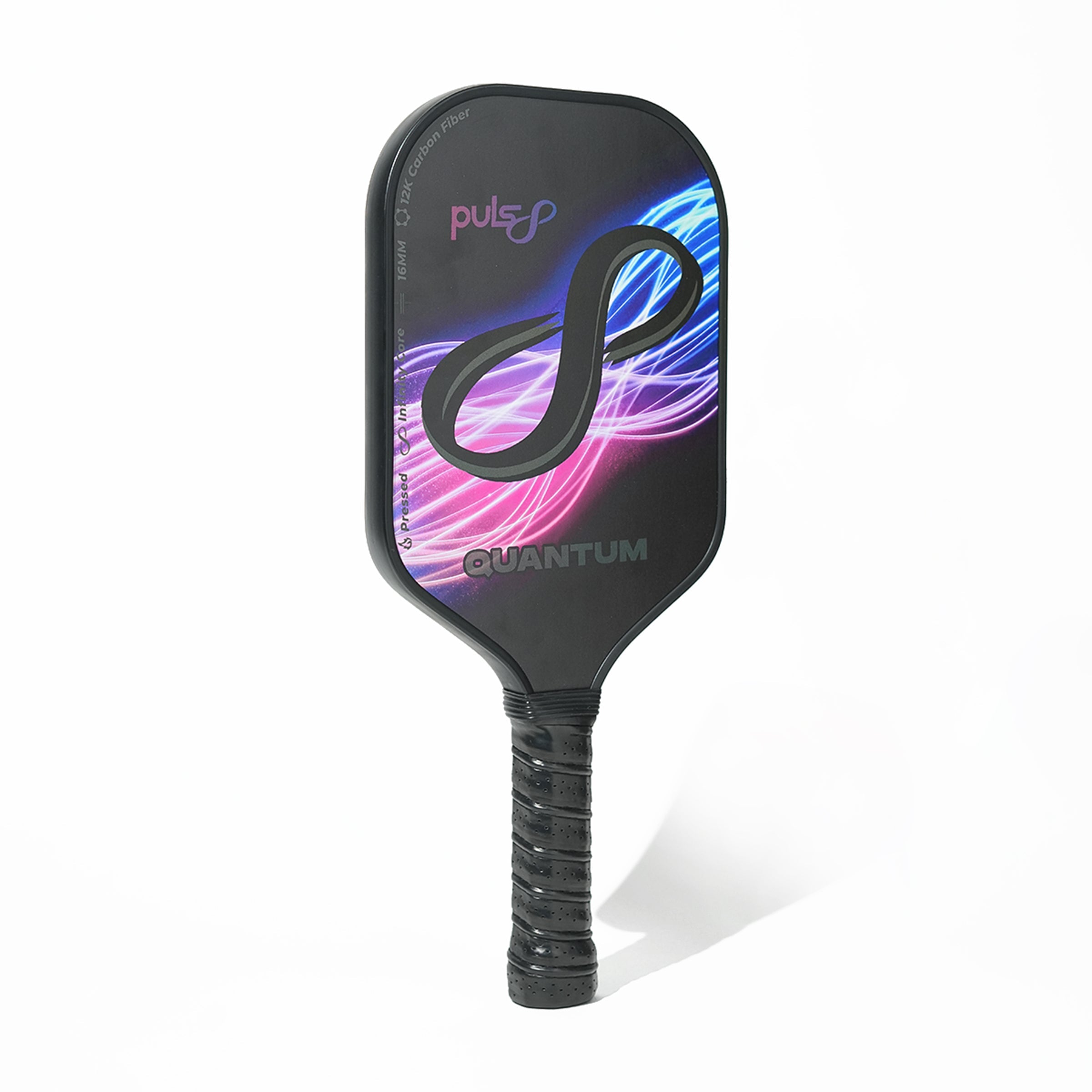 Puls8 Quantum 12K Carbon Pickleball Paddle (2 Paddles + 3 Balls)