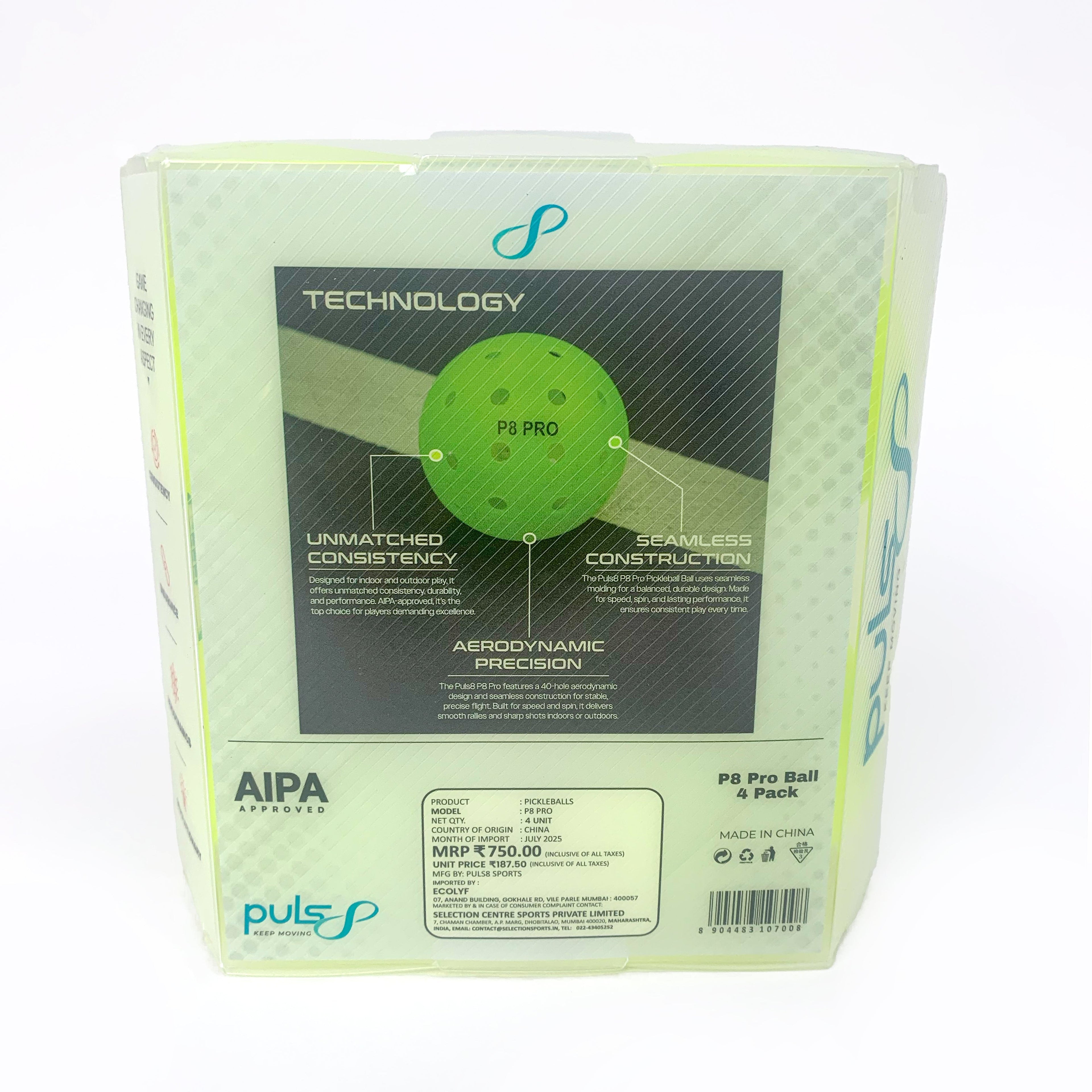 Puls8 P8 Pro Pickleball Ball