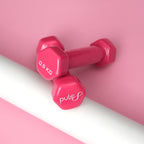 Puls8 Vinyl Hex Dumbbell (Single Dumbbell)