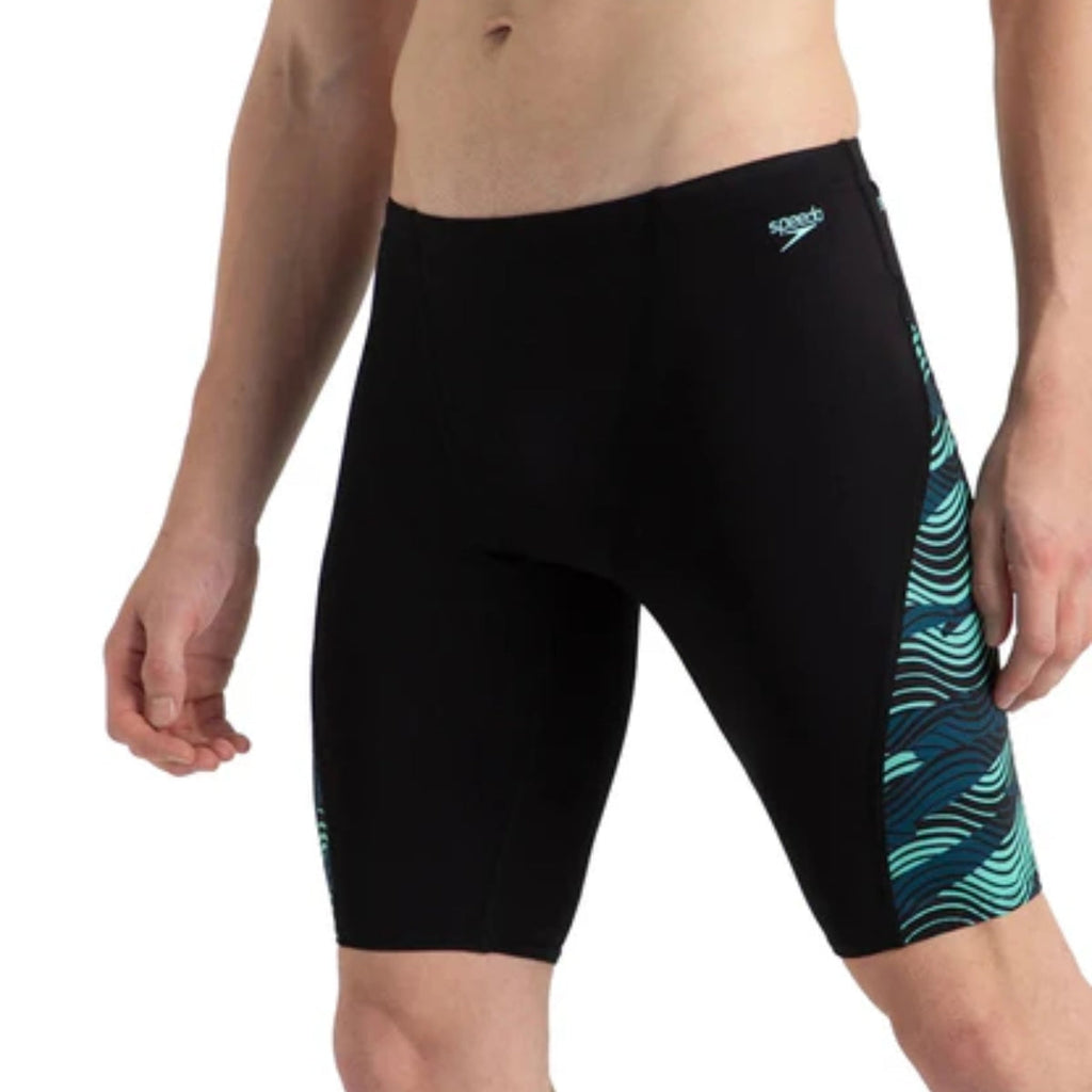Speedo Am Hightide Boom V-Cut Jammer Swimming Costume(Male)