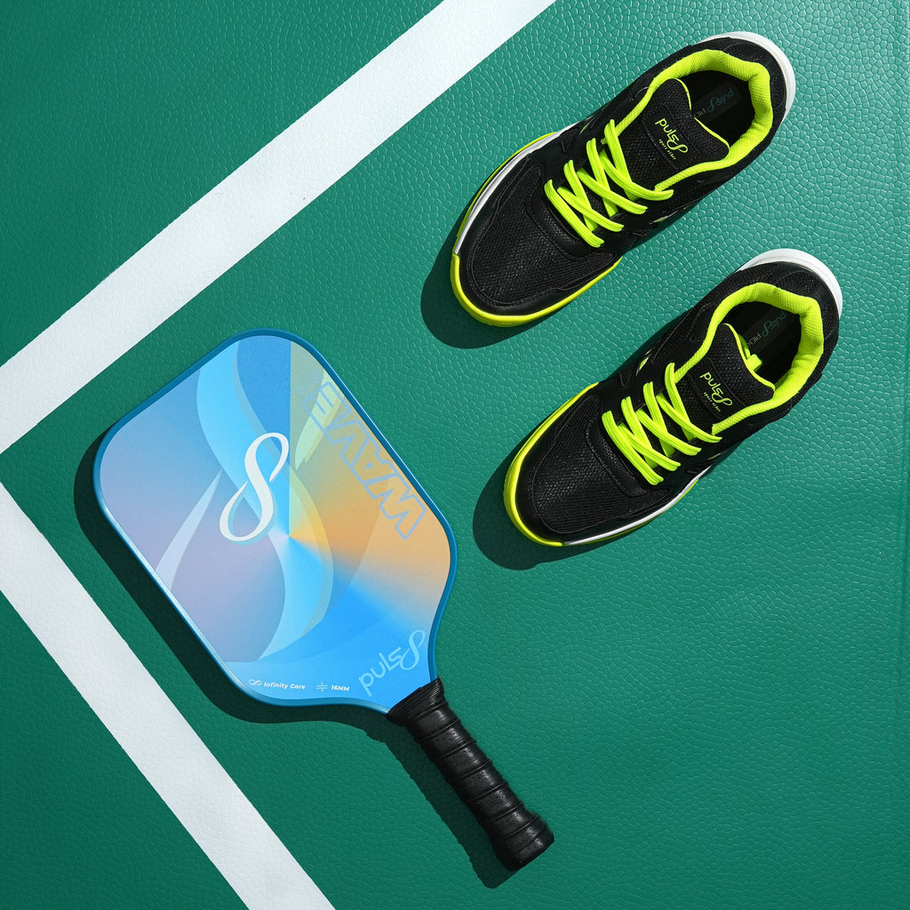 Puls8 Pickleball Essentials (1 Paddle + 1 Pair Shoes)
