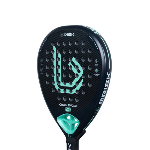Brisk Challenger 360 Gms Padel Racquet (Designed in Spain)