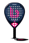 Brisk Challenger W 350 Gms Padel Racquet (Designed in Spain)