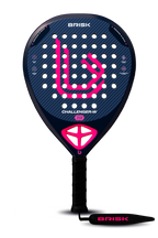 Brisk Challenger W 350 Gms Padel Racquet (Designed in Spain)