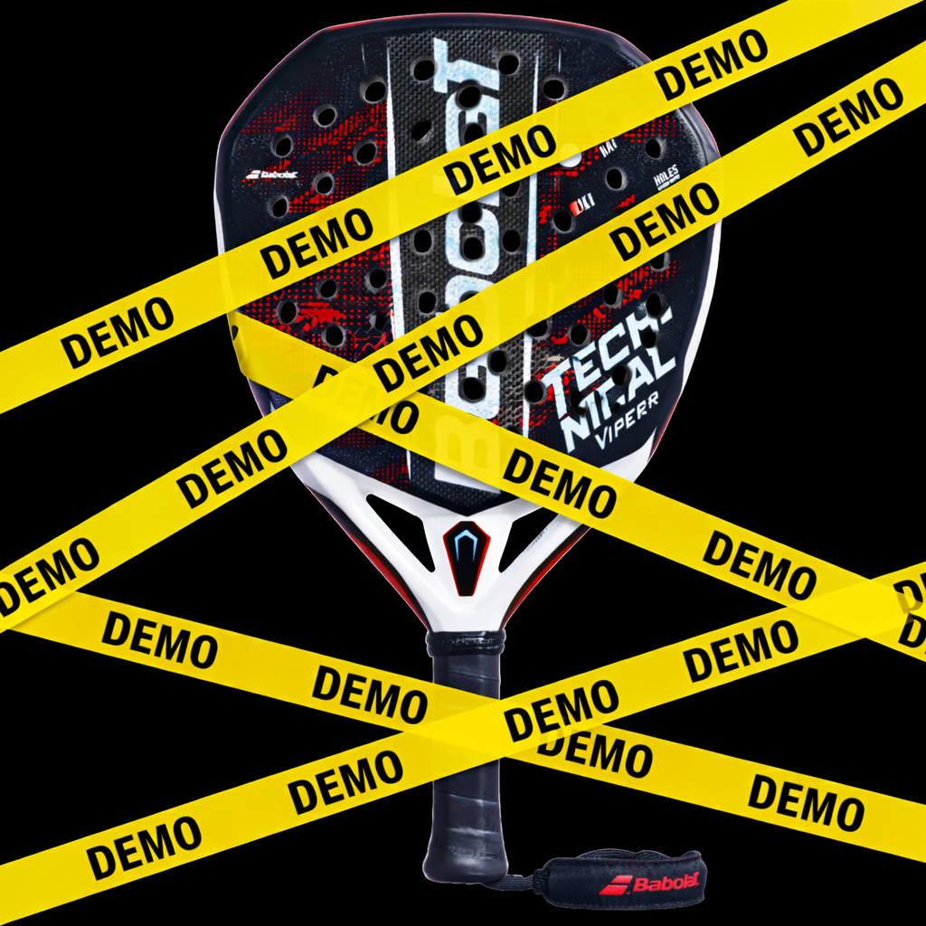 Demo of Babolat Technical Viper 3.0 2026 Padel Racket only for Padel players in Mumbai.