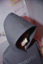 Seven Ten Hoodie Black