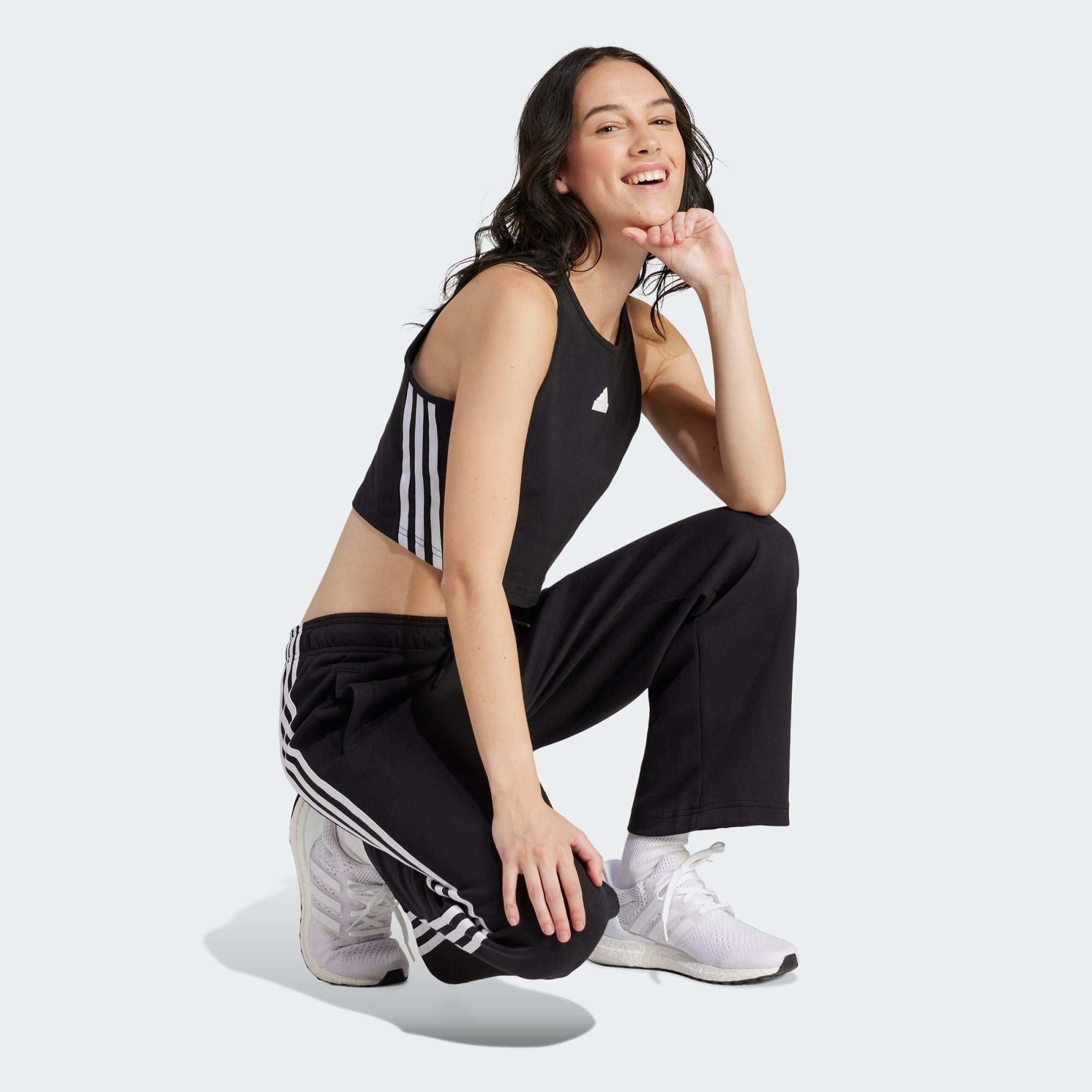 Adidas 3 Stripes Tank Top Running Apparel