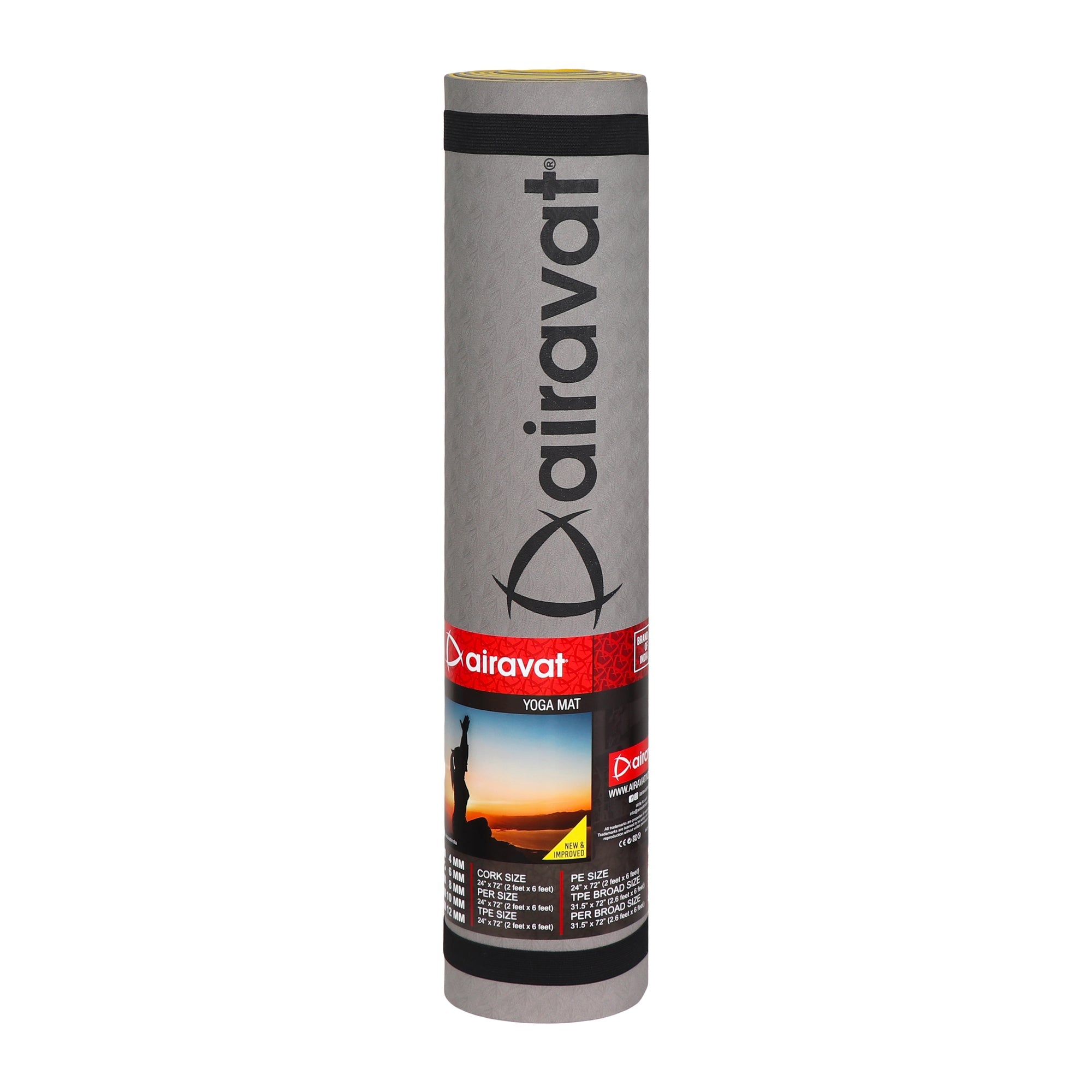 Airavat 2 Tone TPE Yoga Mat