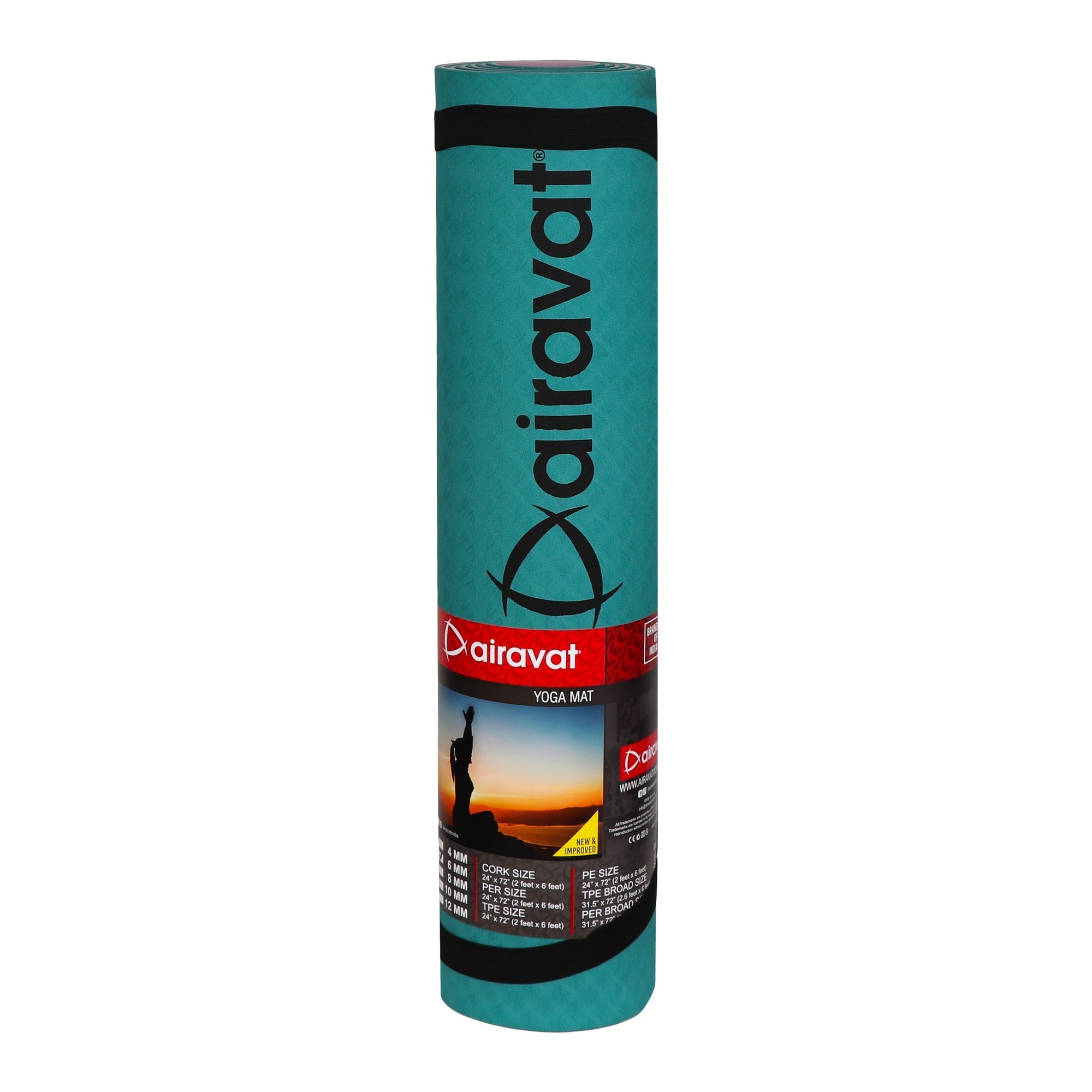Airavat 2 Tone TPE Yoga Mat