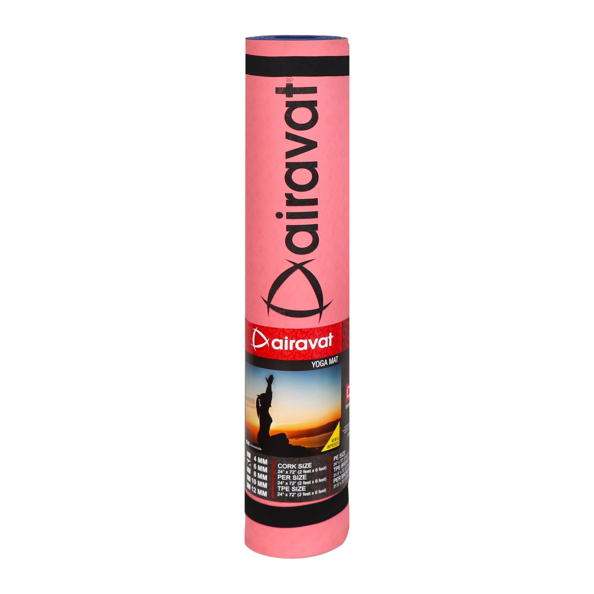 Airavat 2 Tone TPE Yoga Mat
