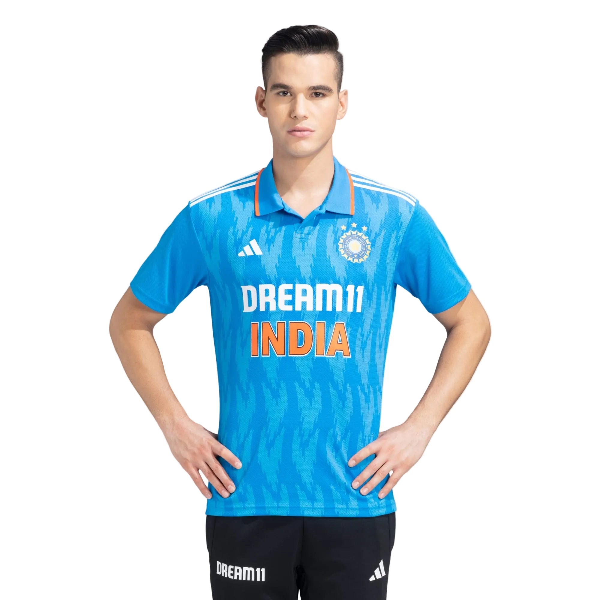 Adidas India Jersey Polo T-Shirt Cricket Apparel