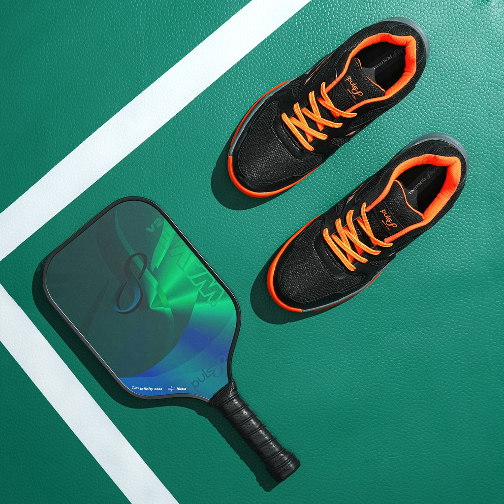 Puls8 Pickleball Essentials (1 Paddle + 1 Pair Shoes)