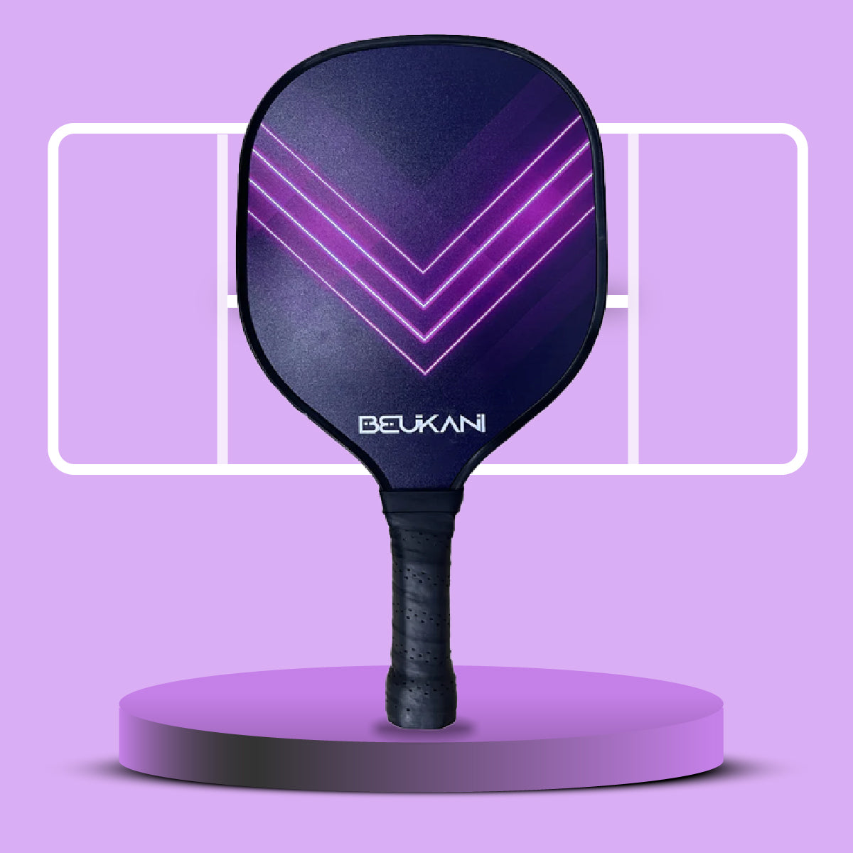 SCS Wooden Pickleball Paddle (Assorted Color)