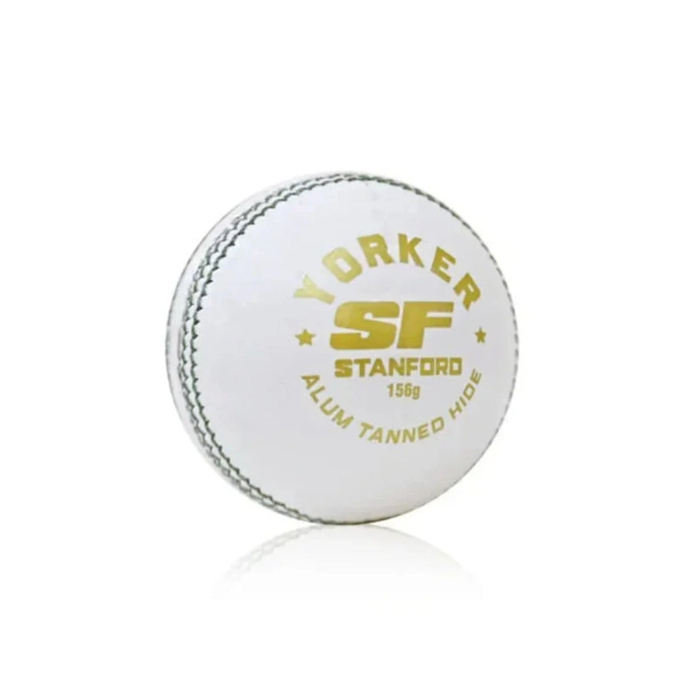 SF Yorker Cricket Ball (White)