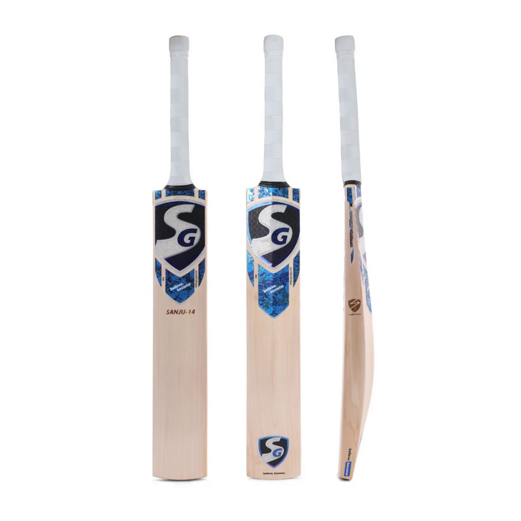 SG Sanju 14 With English Willow Cricket Bat (With Sensor)