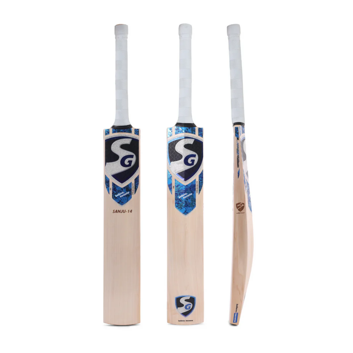 SG Sanju 14 With English Willow Cricket Bat (With Sensor)