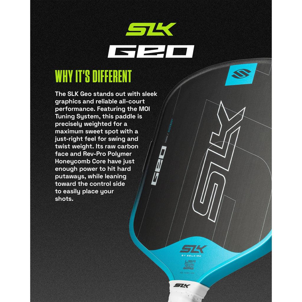 Selkirk SLK GEO Pickleball Paddle (Elongated)