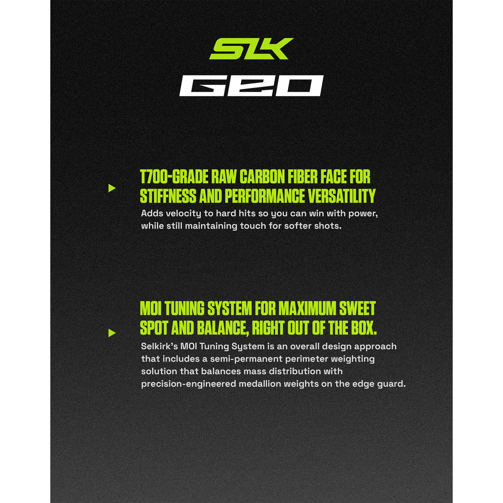 Selkirk SLK GEO Pickleball Paddle (Elongated)