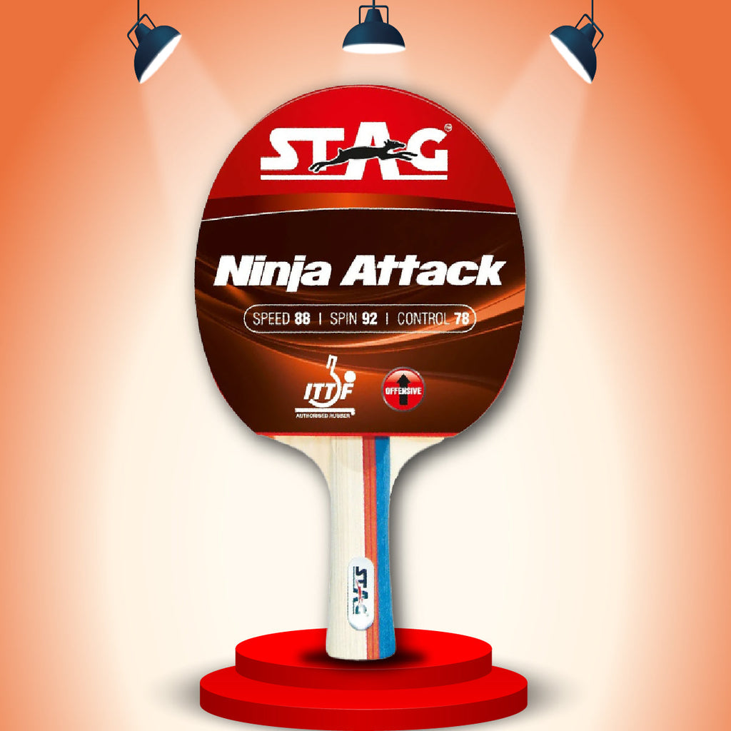 Stag Ninja Attack Table Tennis Bat