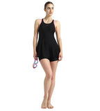 speedo End Racerback Swimdress Boyleg Swimming Costume(Female)