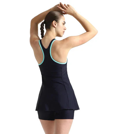 speedo End Racerback Swimdress Boyleg Swimming Costume(Female)