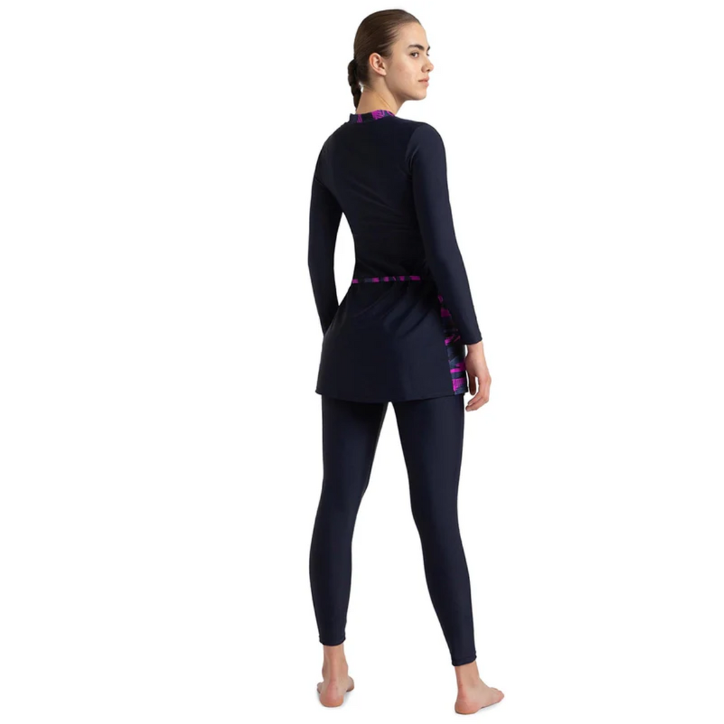 Speedo AF Printed 2 Piece Full Body Suit (Female)