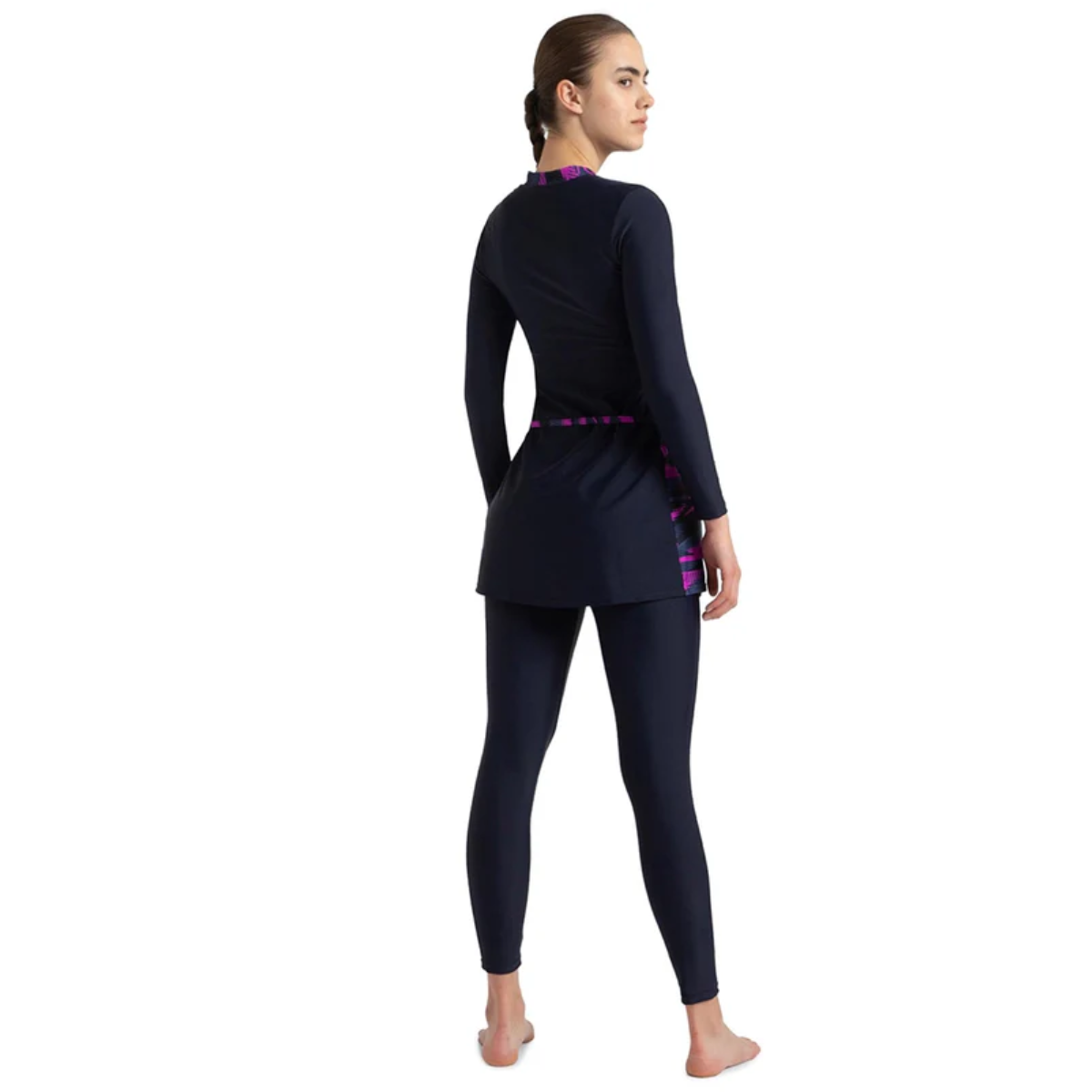 Speedo AF Printed 2 Piece Full Body Suit (Female)