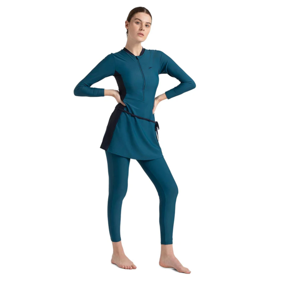 Speedo Af 2 Pc Full Body Suit Swimming Costume (Female)