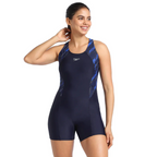 Speedo Hypboom Legsuit Swimming Costume(Female)