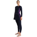 Speedo 2 Piece Closedback Full Body Suit Swimming Costume (Female)