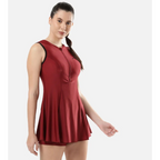 Speedo Af Closebk S Dress W/B Leg Swimming Costume (Female)