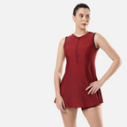 Speedo Af Closebk S Dress W/B Leg Swimming Costume (Female)