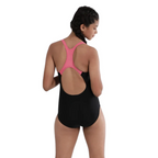 Speedo Jf Medley Logo Muscle Back Swimming Costume(Girls)